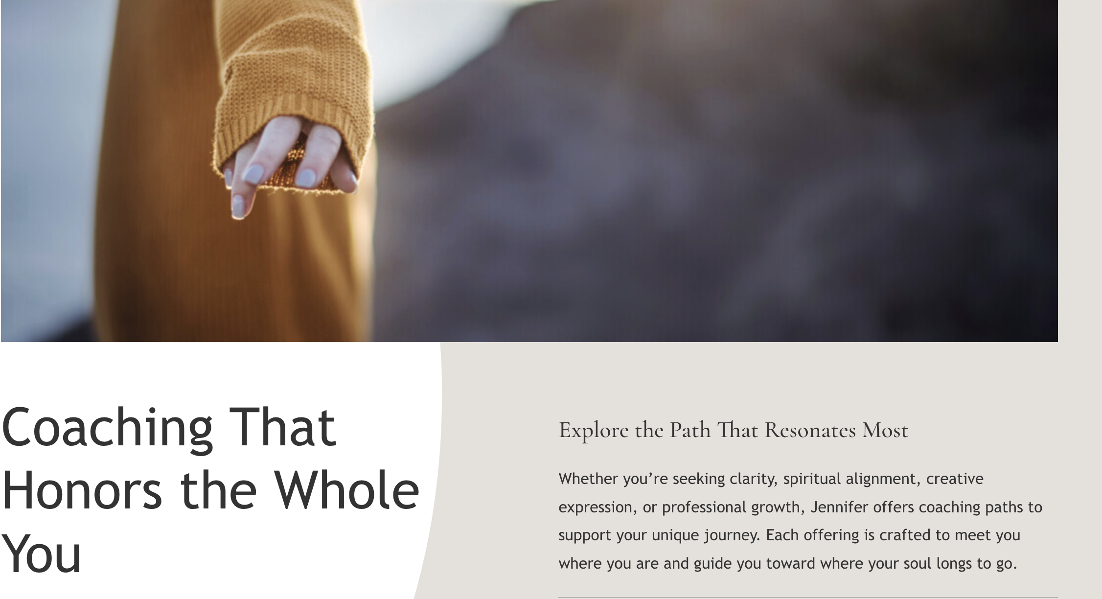 Coach With Soul e-commerce solutions for small business